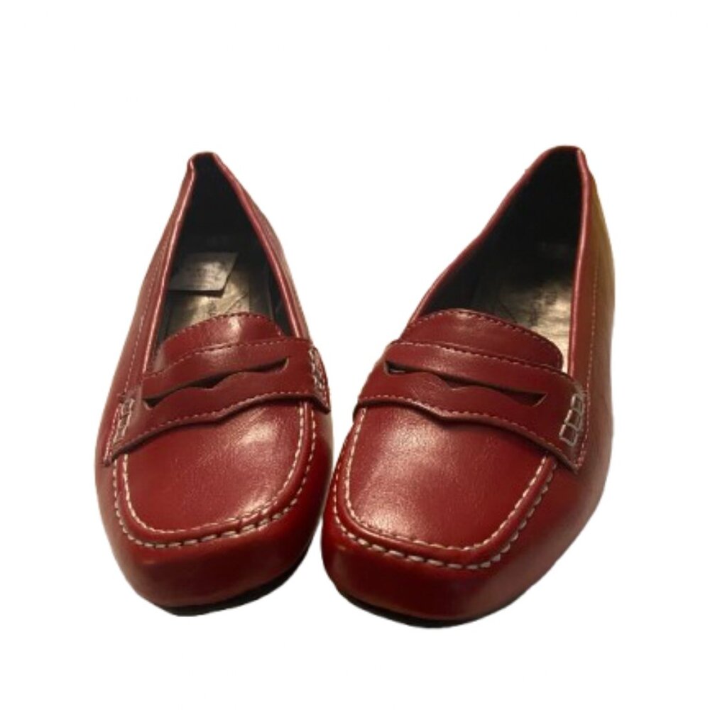 RED GIANNA LOAFER (DR. LEONARD)
